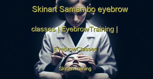 Skinart Samambo eyebrow classes | EyebrowTraining | EyebrowClasses | SkinartTraining-the Democratic Republic of the Congo